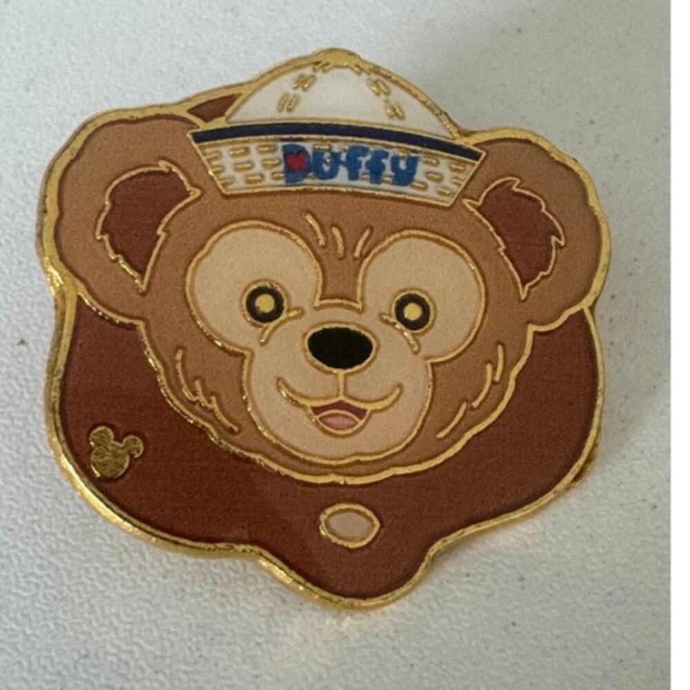 Disney Duffy Bear 2017 Hidden Mickey Pin 1 of 12 Sailor Hat HKDL Trading